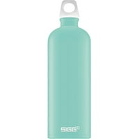 SIGG 0.6 Ltr Water Drink Bottle /& Sleeve Light Aluminium Outdoor Sport Cycling